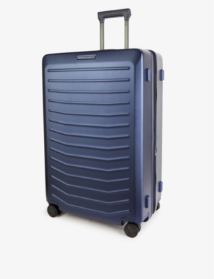 Porsche Design Roadster Fourwheel Shell Suitcase 78cm In Dark Blue