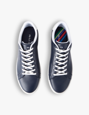PAUL SMITH: Rex stripe leather trainers