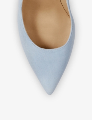 light blue court shoes