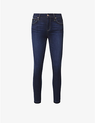 PAIGE: Verdugo skinny mid-rise cropped denim jeans