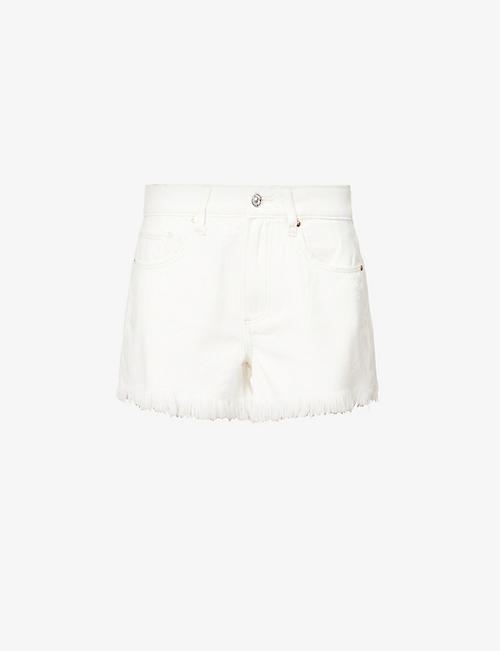 PAIGE: Noella mid-rise denim shorts