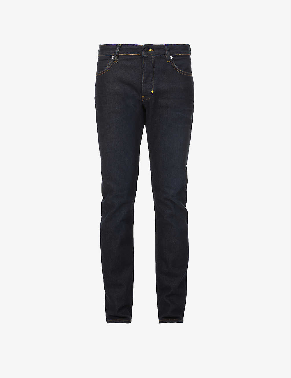 Neuw Lou Slim-fit Straight Cotton-blend Jeans In Typecast