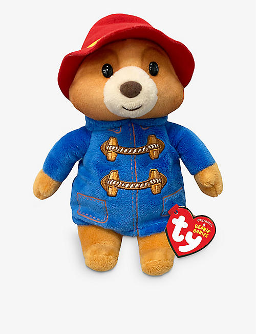 TY: Paddington Bear Beanie 柔软玩具 19 厘米