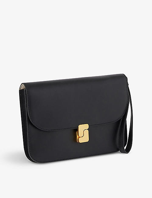 SOEUR: Paloma leather clutch bag