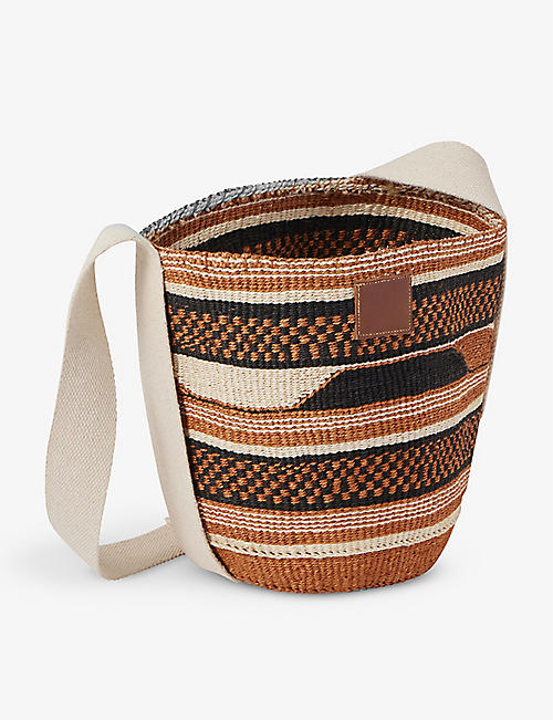 SOEUR: Prairie woven basket bag
