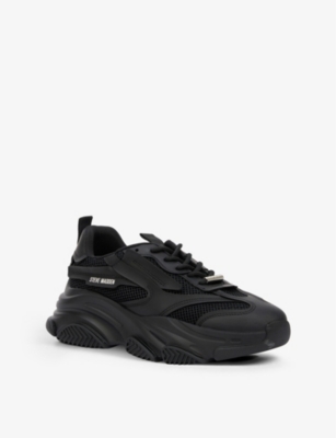 chunky mesh trainers