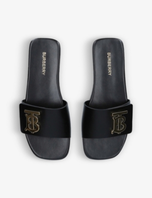 BURBERRY Philippa TB Monogram leather sandals