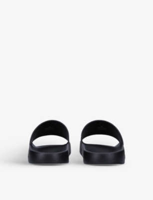 BURBERRY Furley logo-embossed rubber sliders