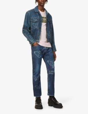 true religion denim suit