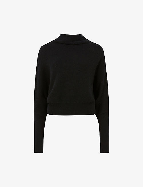 ALLSAINTS: Ridley cropped wool and cashmere-blend jumper