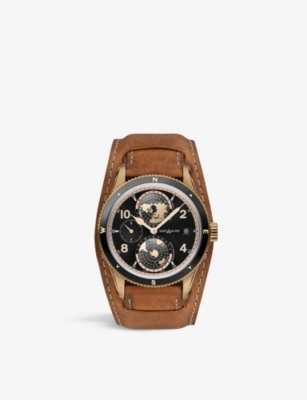 Montblanc Mens Black 119909 1858 Geosphere Limited Edition Bronze Watch