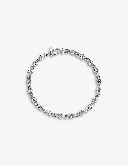 TIFFANY & CO: Tiffany HardWear sterling-silver link bracelet