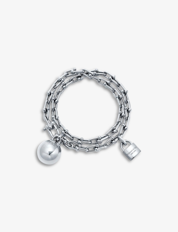 Tiffany HardWear medium sterling-silver bracelet
