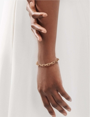 TIFFANY & CO: Tiffany HardWear 18ct rose-gold link bracelet