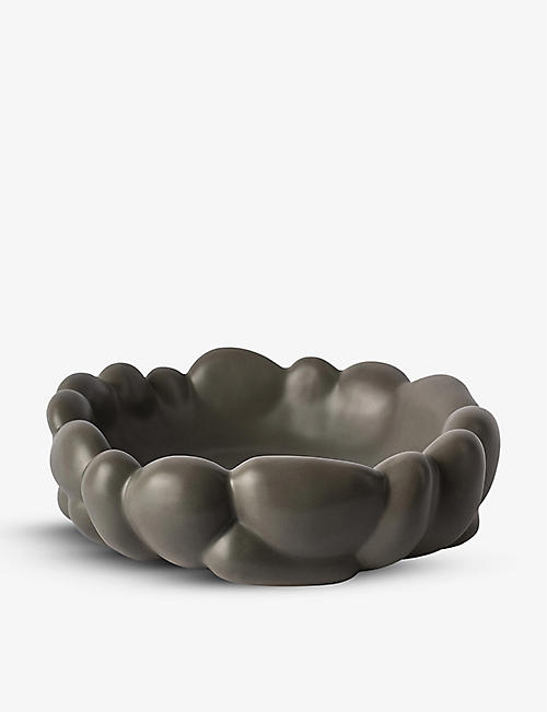 RAAWII: 云朵造型抽象主义陶瓷桌面摆件 9 厘米