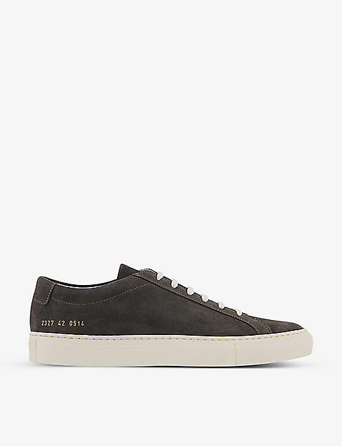 COMMON PROJECTS: Achilles suede low-top trainers