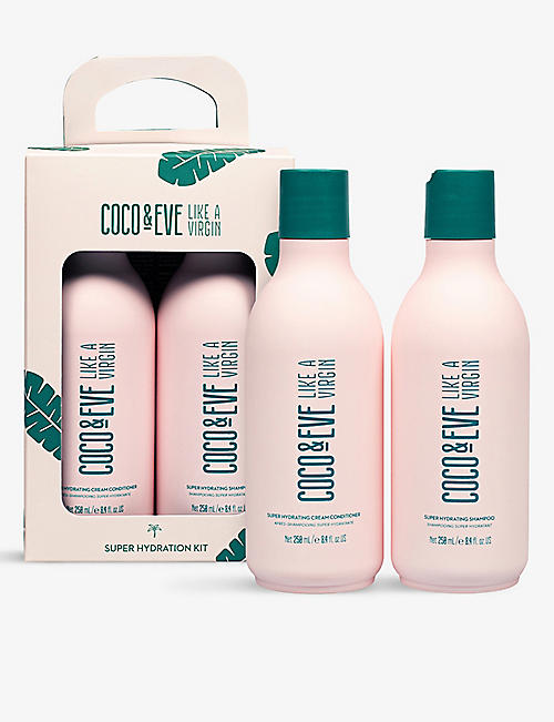 COCO & EVE：Super Hydration Kit 洗发水和护发素套装