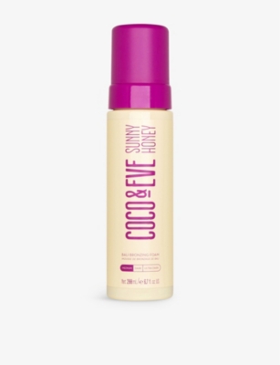 Coco & Eve Sunny Honey Bali Bronzing Foam - Medium 200ml In Medium