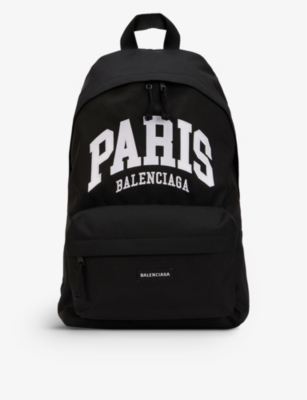 BALENCIAGA - Explorer logo-print shell backpack | Selfridges.com display picture 3