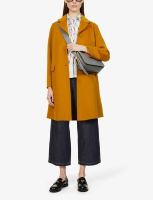 S MAX MARA Mari single-breasted wool coat