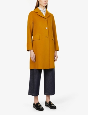 S MAX MARA Mari single-breasted wool coat