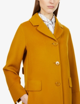 S MAX MARA Mari single-breasted wool coat