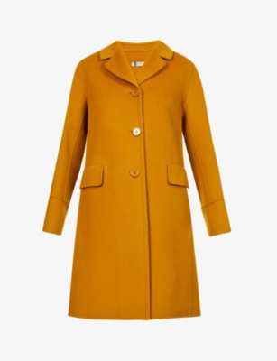 S MAX MARA Mari single-breasted wool coat