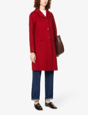 S MAX MARA Mari single-breasted wool coat