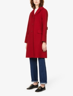 S MAX MARA Mari single-breasted wool coat