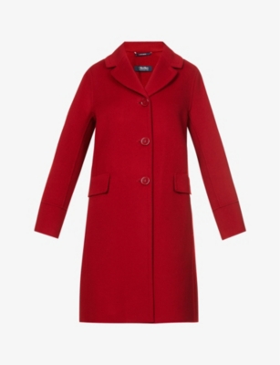 S MAX MARA Mari single-breasted wool coat