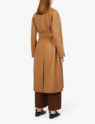 S MAX MARA Double-breasted wool coat