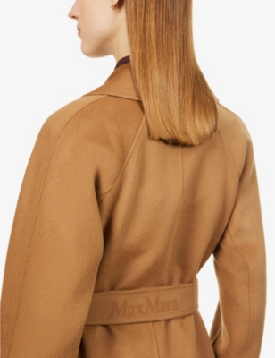 S MAX MARA Double-breasted wool coat