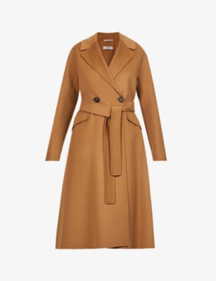 S MAX MARA Double-breasted wool coat