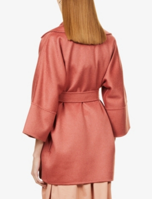 MAX MARA Jerry peak-lapels cashmere coat