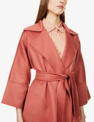 MAX MARA Jerry peak-lapels cashmere coat