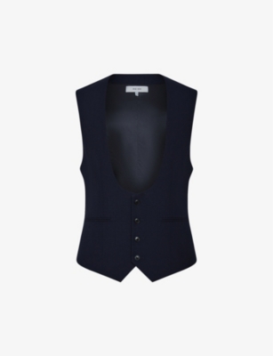 Horseshoe cut outlet waistcoat