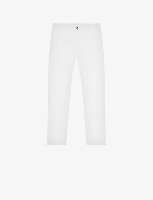 REISS: Pitch slim-fit stretch-cotton trousers
