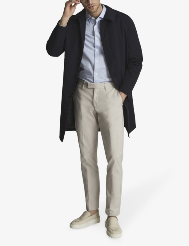 Bengal stripe slim-fit cotton shirt