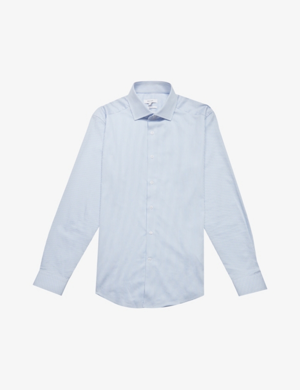 Bengal stripe slim-fit cotton shirt