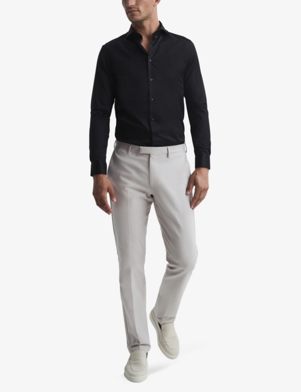 Storm slim-fit cotton-twill shirt