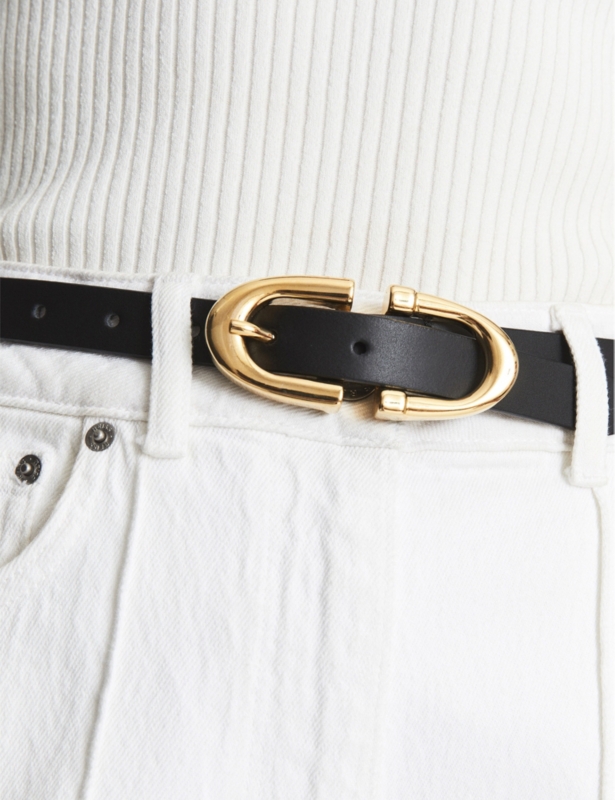 Bailey leather waist belt