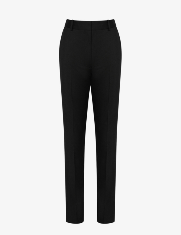 Haisley slim-leg wool-blend trousers