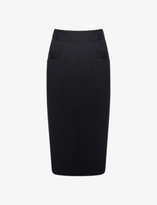 Pencil skirt outlet with pockets designer