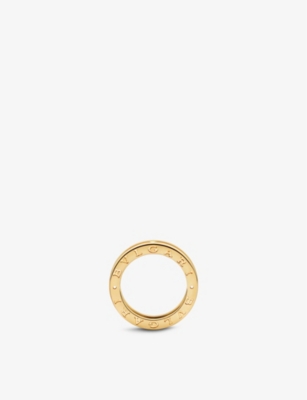 Shop Bvlgari Yellow Gold B.zero1 One-band 18ct Yellow-gold Ring