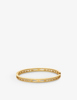 Bvlgari Womens Yellow Gold B.zero1 18ct Yellow-gold Bangle Bracelet