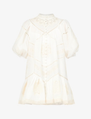 zimmermann jude cut out mini dress Zimmermann