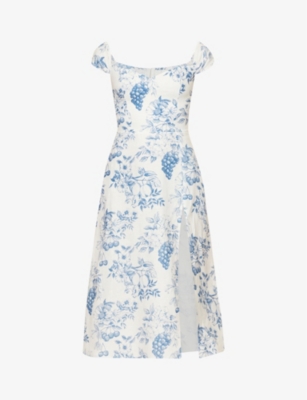 reformation bridgton linen midi dress Bridgton Linen Dress