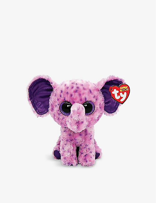 TY: Eva Elephant Beanie Boo soft toy 24cm