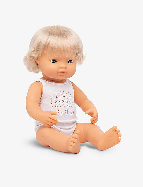 MINILANDS：益智女宝宝婴儿玩偶 38 厘米