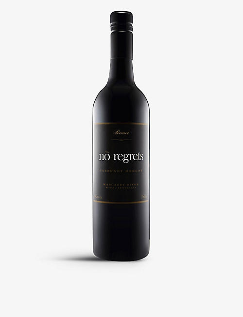 AUSTRALIA: Peccavi No Regrets Cabernet Merlot red wine 750ml